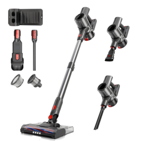 PSVC2302-6G1 20Kpa Vacuum Strong Vacuum Cleaner Wireless Vacuum Cleaner Car/Sofa/Carpets/Curtains/Mattress Vacuum Cleaning 6-Battery Pet Hair Care Dee