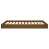 Dog Bed Honey Brown Solid Pine Wood 40.0 x 29.1 x 3.5 in Durable