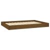 Dog Bed Honey Brown Solid Pine Wood 40.0 x 29.1 x 3.5 in Durable