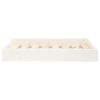 Dog Bed White Solid pine wood 28.1 x 21.3 in Simple Dog Bed
