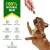 Dog Peanut Butter Bones with Cranberry Rawhide Free Chew Treats Pet Natural Mini & Big Organic Snacks Healthy Collagen & Bulk Best Chews for Small & L